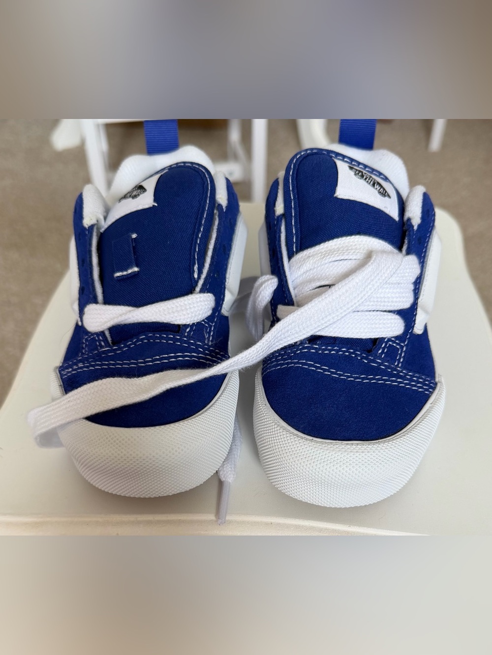 Vans Knu Skool Sneakers Blue Toddler 12